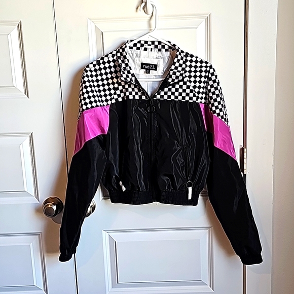 Rue21 Jackets & Blazers - 80's Style Windbreaker in Size Medium